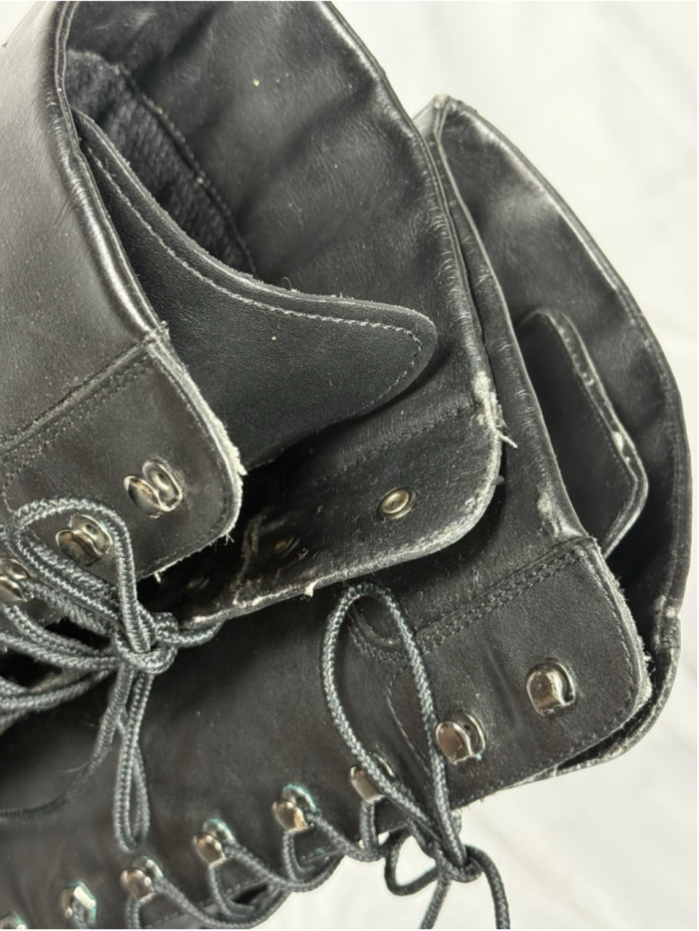 Timberland Premium 14” Women Size 10 M - Black Nubuck Leather Waterproof READ - Picture 6 of 11